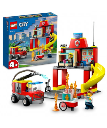 Set de joc LEGO City Remiza...