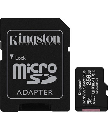 Microsd kingston 256gb...
