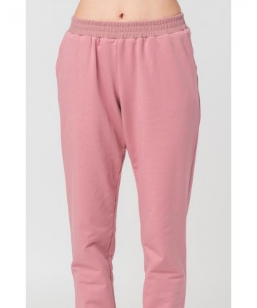 Pantalon dama coton pink-s