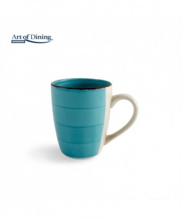 Gala blue ceramic mug 354...