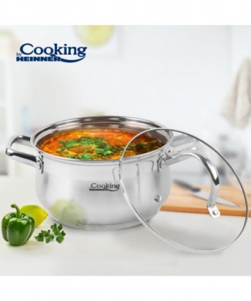 Stainless steel pot+lid 24...
