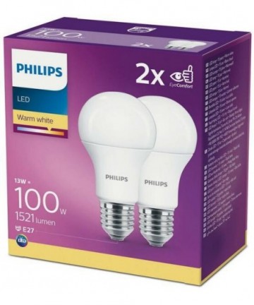 2 becuri led philips a60...